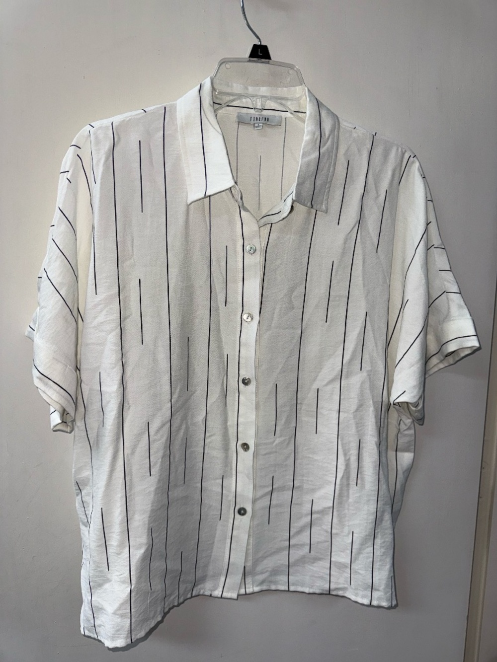 Fun2Fun White button shirt